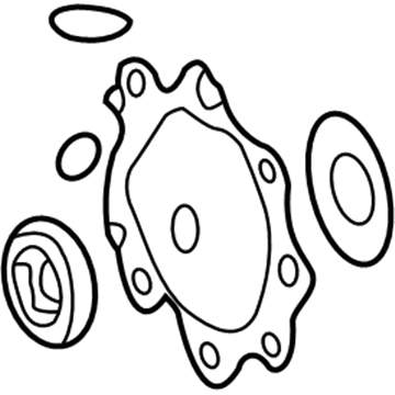 Lexus 04446-06040 Gasket Kit, Power Steering Pump