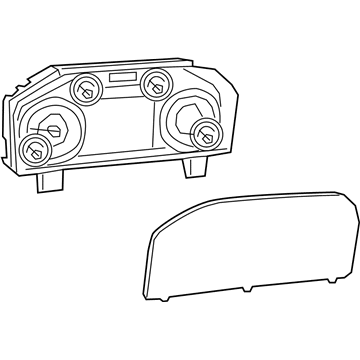 Mopar 68525492AB CLUSTER-INSTRUMENT PANEL