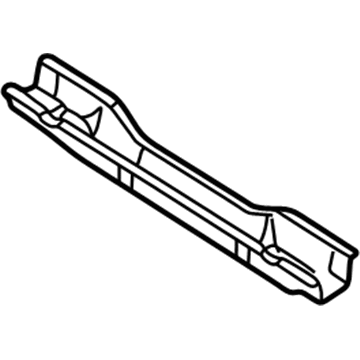 Hyundai 65851-2C010 Crossmember Assembly-Rear Floor Center