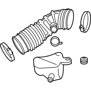 Infiniti 16576-JK21B Duct Assembly-Air