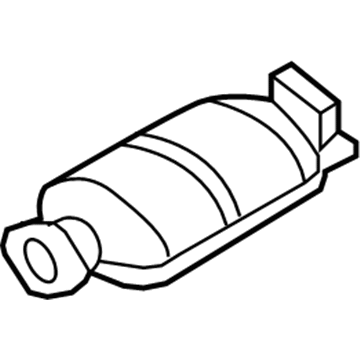 Hyundai 28950-25560 Catalytic Converter Assembly