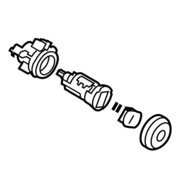 Mopar 5139099AA Cylinder-Door Lock