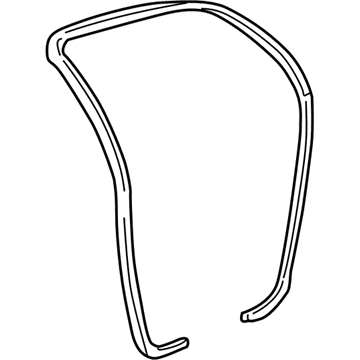 Toyota 62334-52010-B2 Weatherstrip