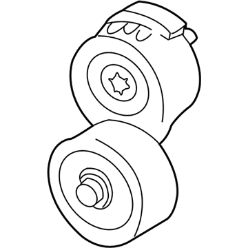 Ford XF2Z-6B209-AA Serpentine Tensioner