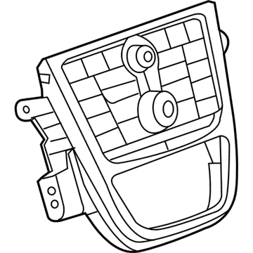 GM 95052538 Control Panel