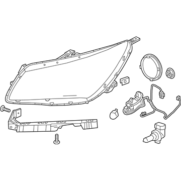 GM 26672547 Composite Headlamp