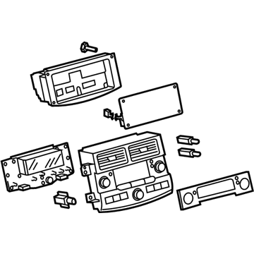 Toyota 84010-08050 Dash Control Unit