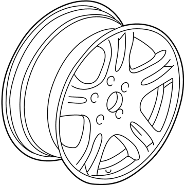 Mopar 4895664AA Painted Inchwheel