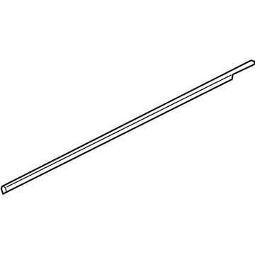 Nissan 80821-3SG0A Moulding Assy-Front Door Outside, LH