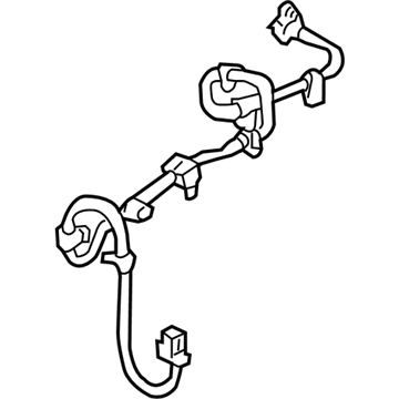 Toyota 89516-08010 ABS Sensor Wire