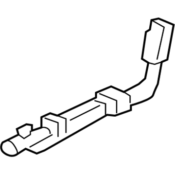 Honda 71593-S9A-000 Spacer, R. RR. Bumper Side