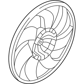 Nissan 21481-1HS3A Shroud-Motor Fan