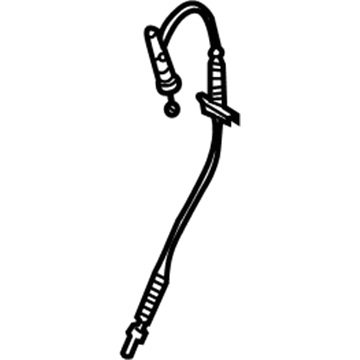 BMW 51-21-7-008-893 Bowden Cable, Outside Door Handle