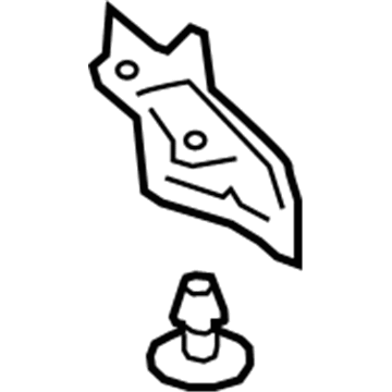 Toyota 53352-F4010 Closing Plate