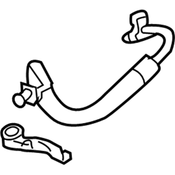 Nissan 92490-EV00B Hose Flexible, High