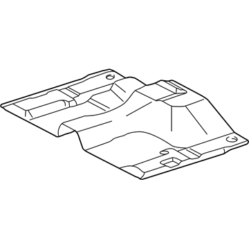 Toyota 58311-04010 Rear Floor Pan