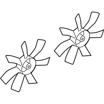 Infiniti 21486-AR700 Fan Motor