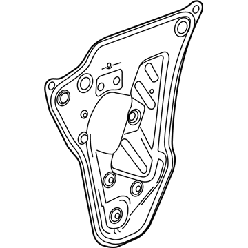 GM 84132952 Water Deflector
