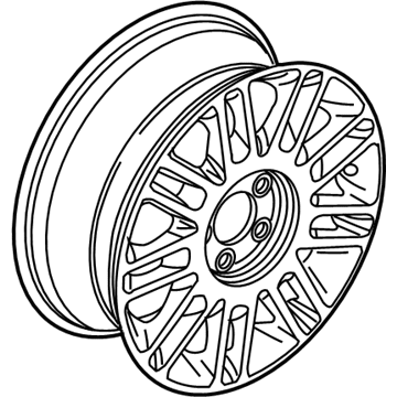 Ford 3W1Z-1007-CA Wheel, Alloy