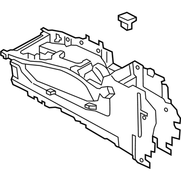 Ford FA1Z-58045A36-AA Console Base