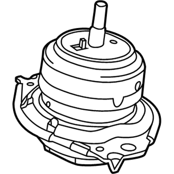 Mopar 68252523AA INSULATOR-Engine Mount