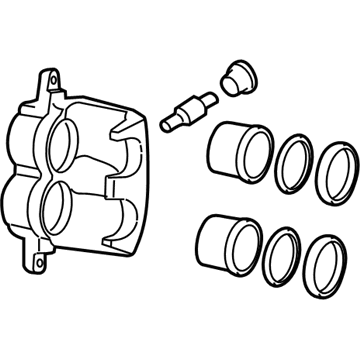 Mopar 68367038AE CALIPER-Disc Brake