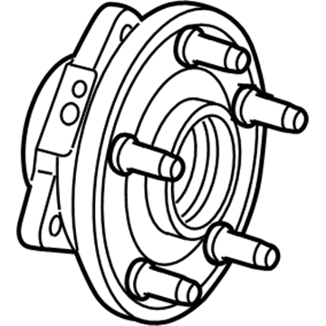 Mopar 52124767AE Front Brake Hub And Bearing