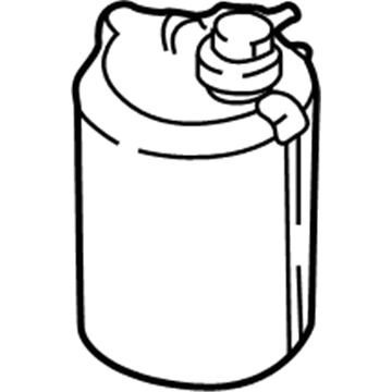 Nissan 14950-0W00A CANISTER Assembly-EVAPORATION