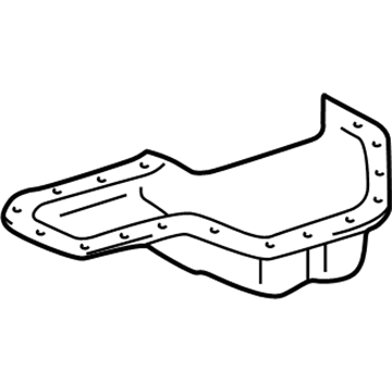 Toyota 12102-50090 Lower Oil Pan