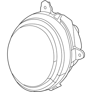 Mopar 5303843AE Drivers Halogen Headlight Replacement