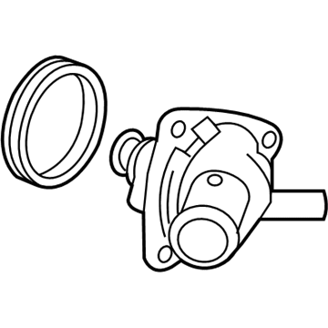 Acura 19315-5G2-A01 Cover Assembly, Thermostat