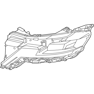 Kia 92102R0020 Lamp Assembly-Head, RH