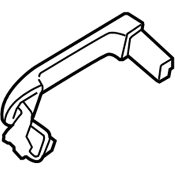 Nissan 80640-9KA0A Outside Handle Grip, Passenger Side