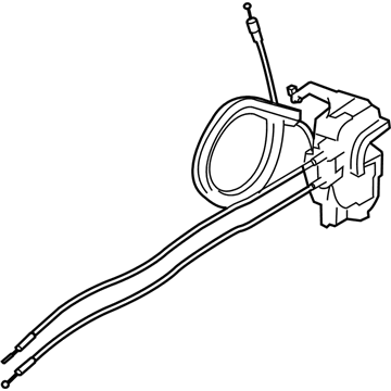 Nissan 80500-9KM1A Front Right (Passenger-Side) Door Lock Actuator