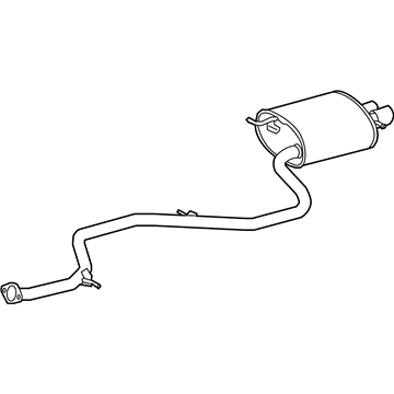 Toyota 17430-24380 Muffler & Pipe