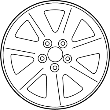 Lexus 42611-33640 Wheel, Disc
