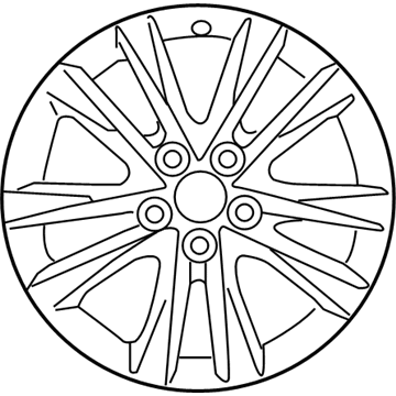 Lexus 42611-33711 Wheel, Disc