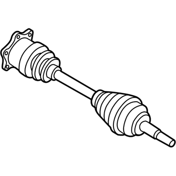 Nissan 39100-ZS00A Shaft Assy-Front Drive