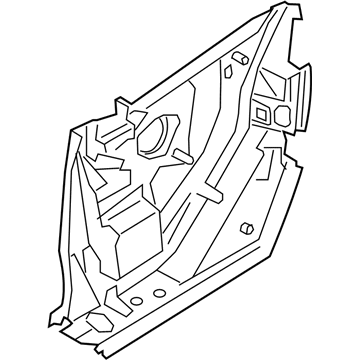 BMW 51-42-7-323-769 Shroud Panel, Rear Left