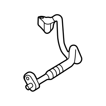 BMW 64-50-5-A1A-292 PRESSURE HOSE ASSY COMPRESSO