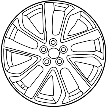 Toyota 42611-02Q71 Wheel, Alloy