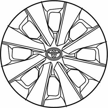 Toyota 42602-02490 Wheel Cover