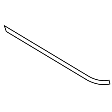 Nissan 82821-5BC0C Moulding-Rear Door Outside, LH
