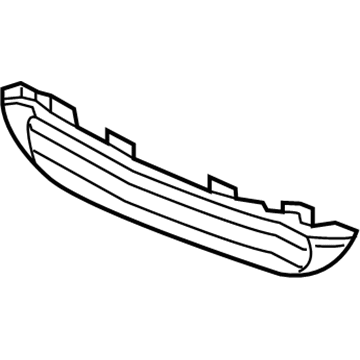 Honda 71105-T3V-A01 Grille, Front Bumper Middle