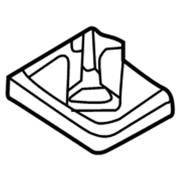 BMW 61-13-1-378-944 Bracket, Plug Connection Black