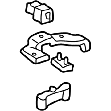 Ford F5AZ-14536-B Seat Track Bracket Assembly