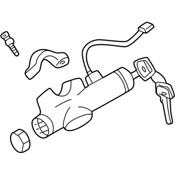 Infiniti 48700-6J388 Lock Set-Steering