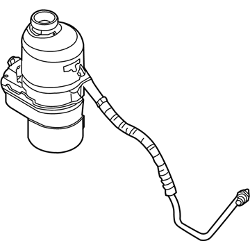 GM 9194917 Hose, P/S Gear Outlet