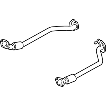 Hyundai 28615-3M500 Front Muffler Assembly, Right