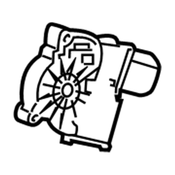 GM 23128487 Window Motor